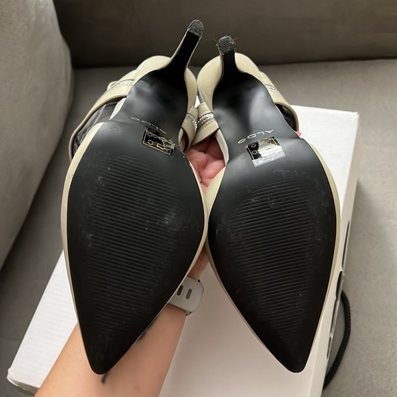 Aldo Harrup 4.5" ivory/cream heels - Picture 5 of 7
